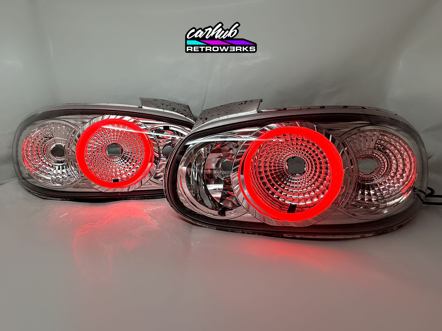 NB2 Mazda MX-5 Miata Clear RGB Tail Light Set
