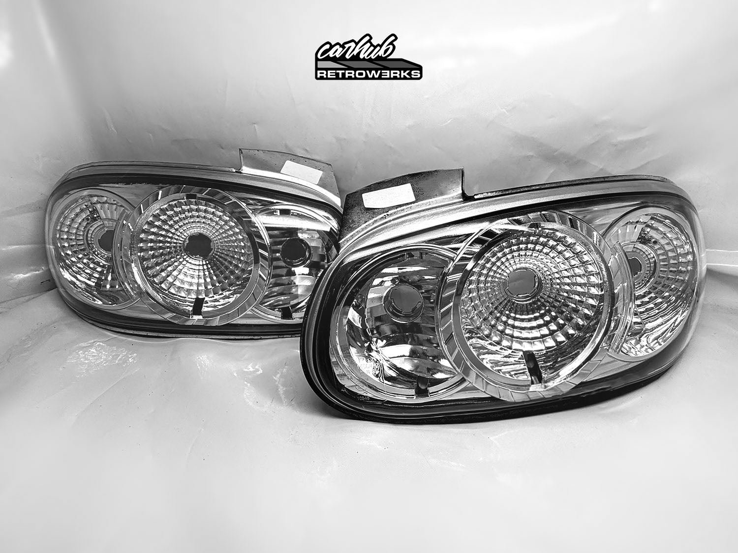 NB MK2 MX-5 Miata Mazda Rear Taillights Clear Clears Custom Pair