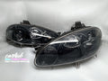 gloss black housing nbfl nb2 headlights by carhub retrowerks