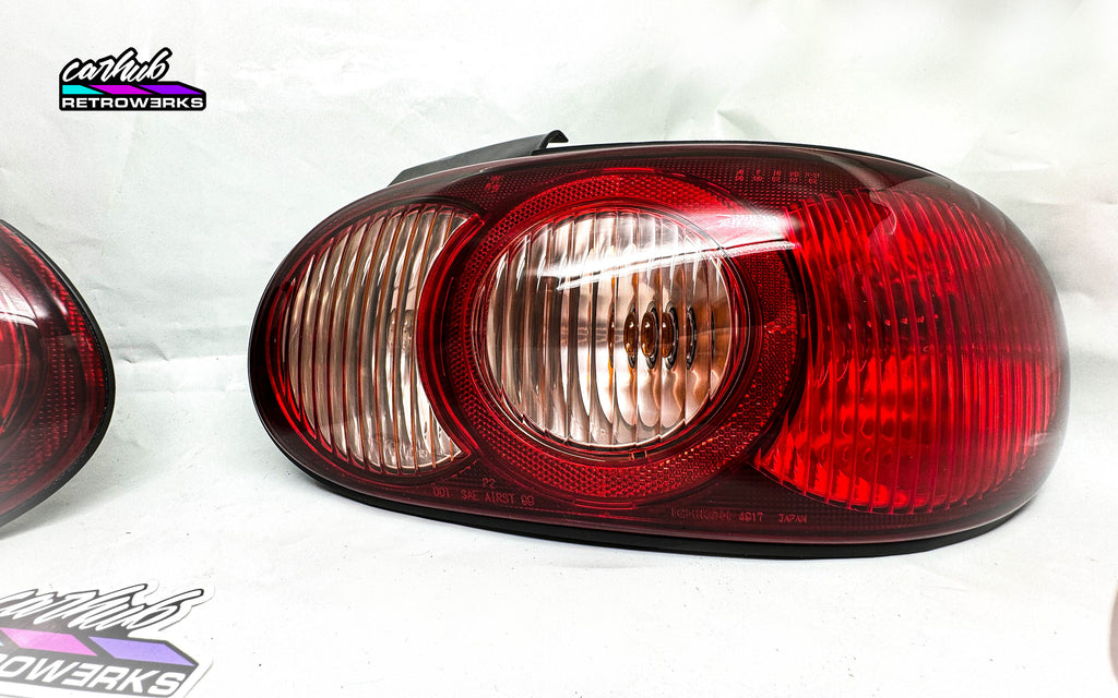 NB Mx5 miata rear halo light in white background