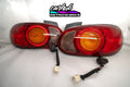 (B-Grade) NB1 Mazda MX-5 Miata Tinted Halo Tail Light Set