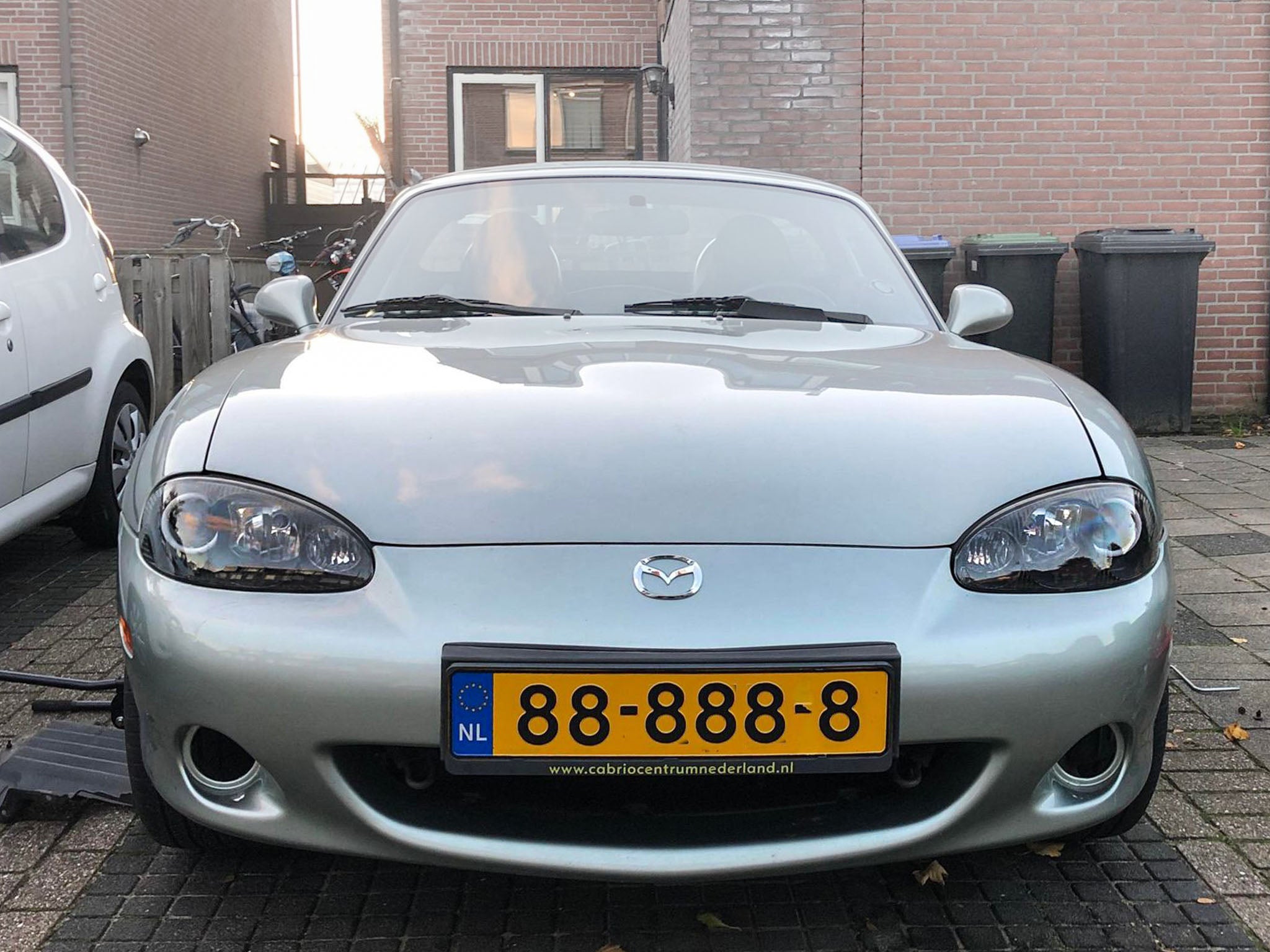 NB2 Mazda MX-5 Miata Round Halo Head Light Set