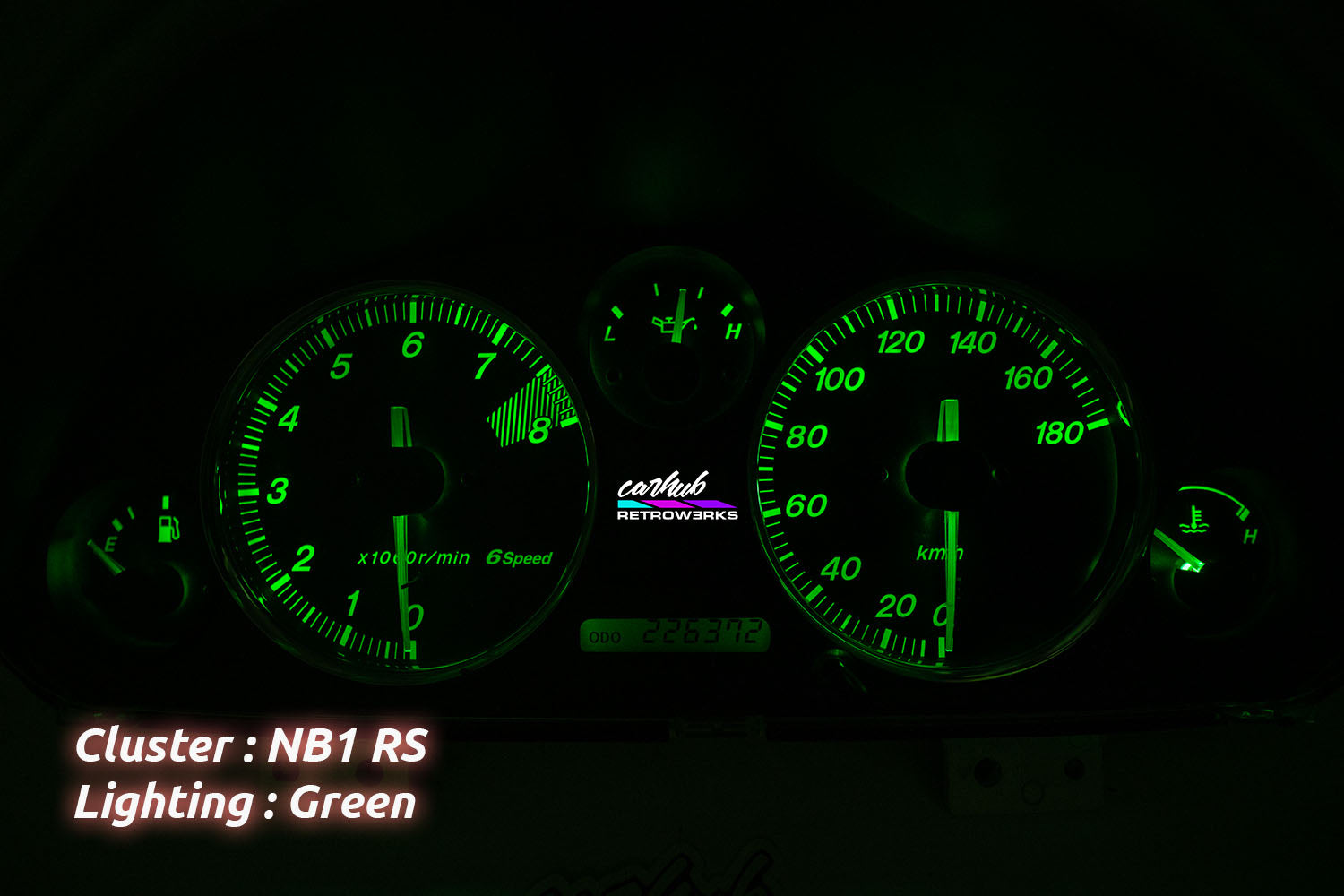 NB/NBFL Gauge Cluster LED Upgrade