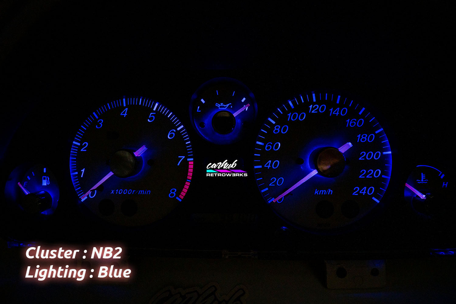 NB/NBFL Gauge Cluster LED Upgrade