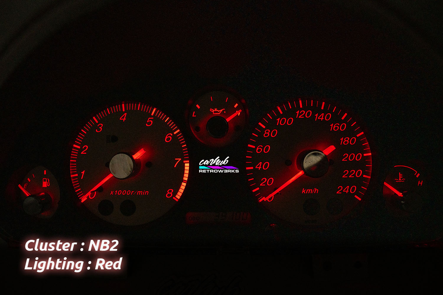 NB/NBFL Gauge Cluster LED Upgrade
