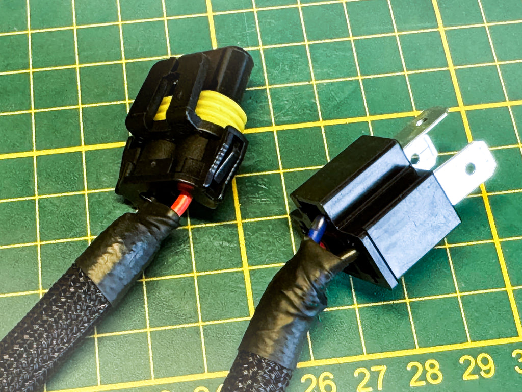 NB1 to nb2 carhub retrowerks wiring harness plug and play adapter 1998-2000 close up