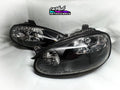 NB1 Mazda MX-5 Miata Satin Black Head Light Set
